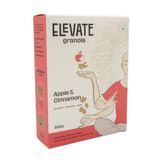 ELEVATE Granola Apple & Cinnamon 300g